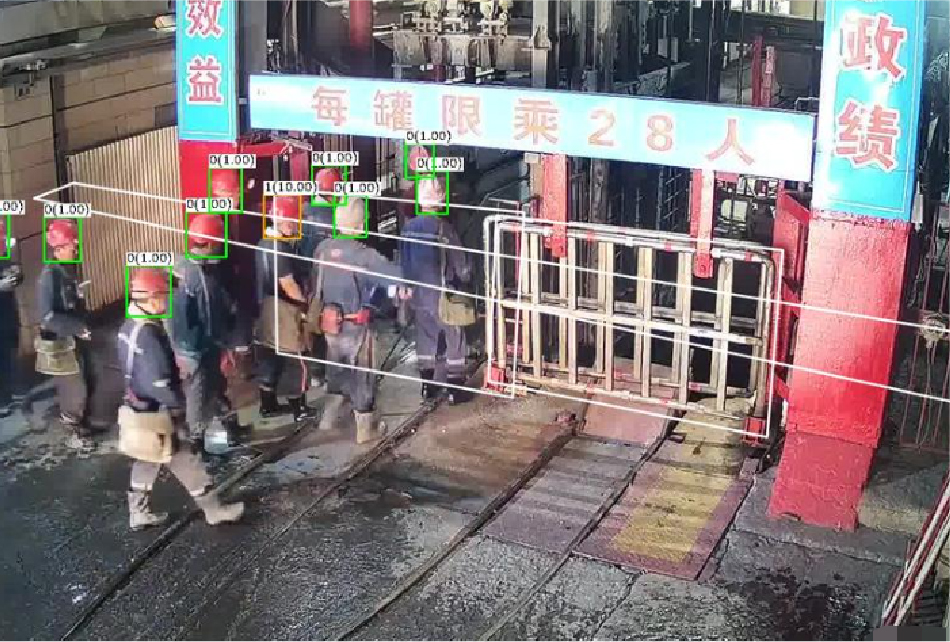 罐笼人数超限识别