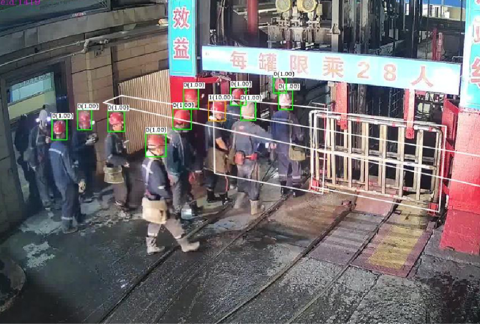 罐笼人数超限识别