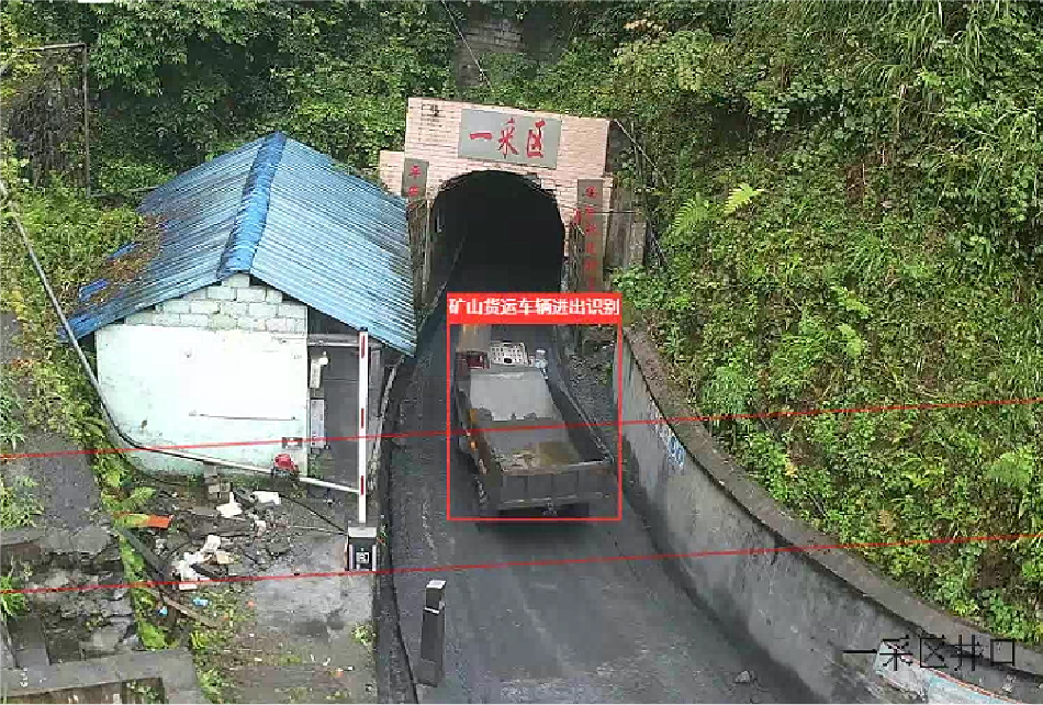 车辆进出数量统计