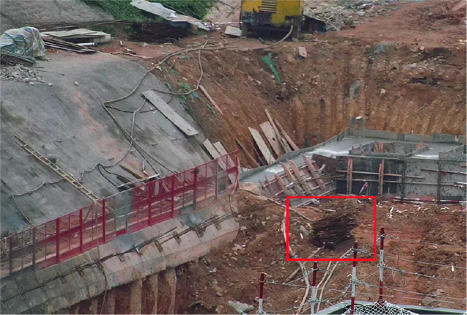 积存垃圾渣土识别