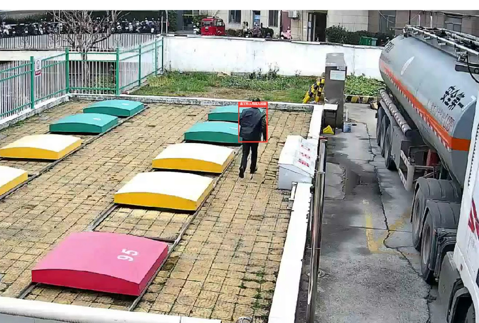 非工作人员闯入识别