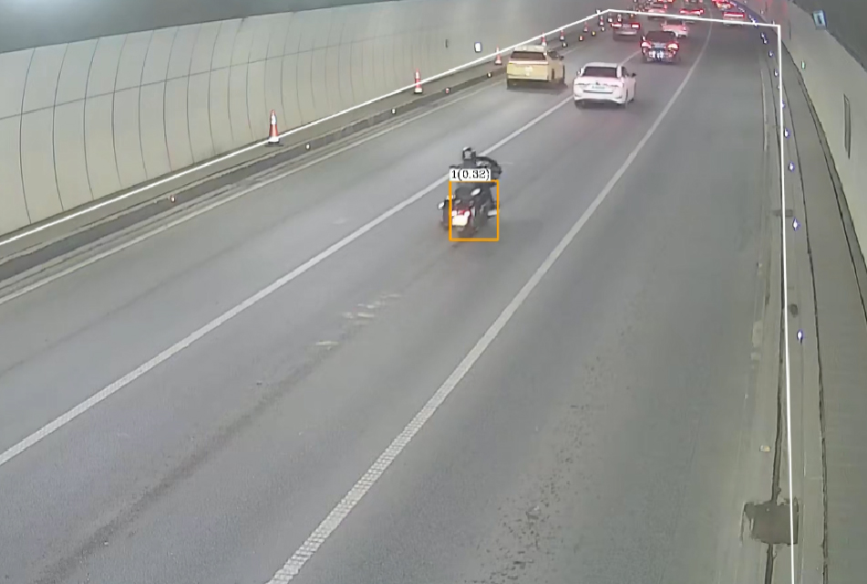 非机动车闯入识别