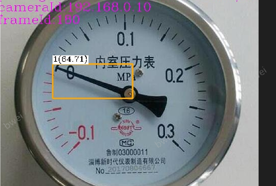 单指针均匀刻度表盘读数识别 传送带煤量识别
