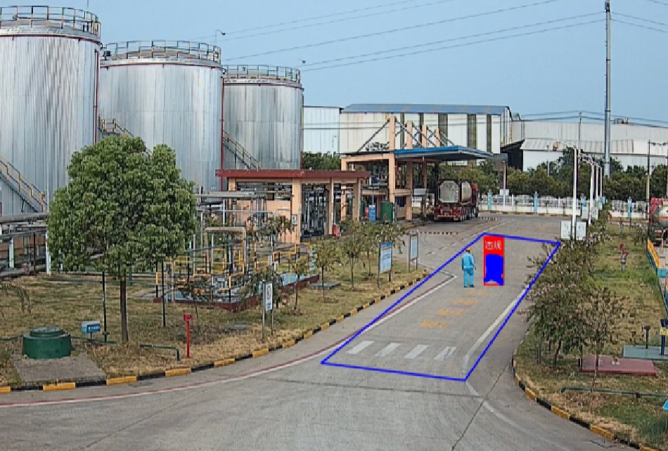 消防通道占用识别