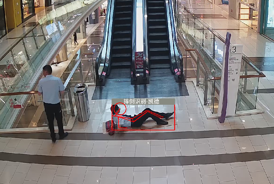 人员摔倒识别