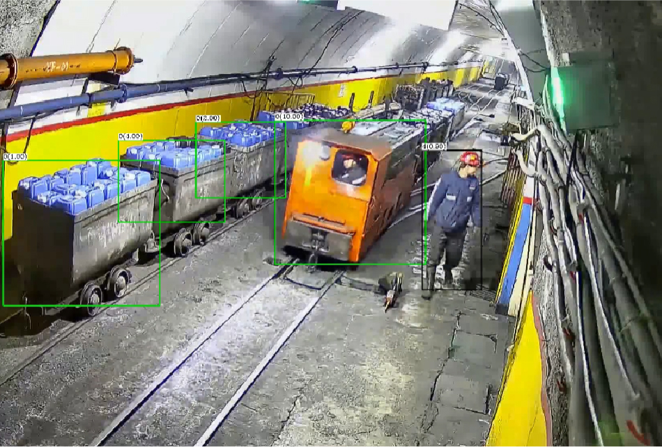 Vehicle-on-Track, Pedestrian-off Detection