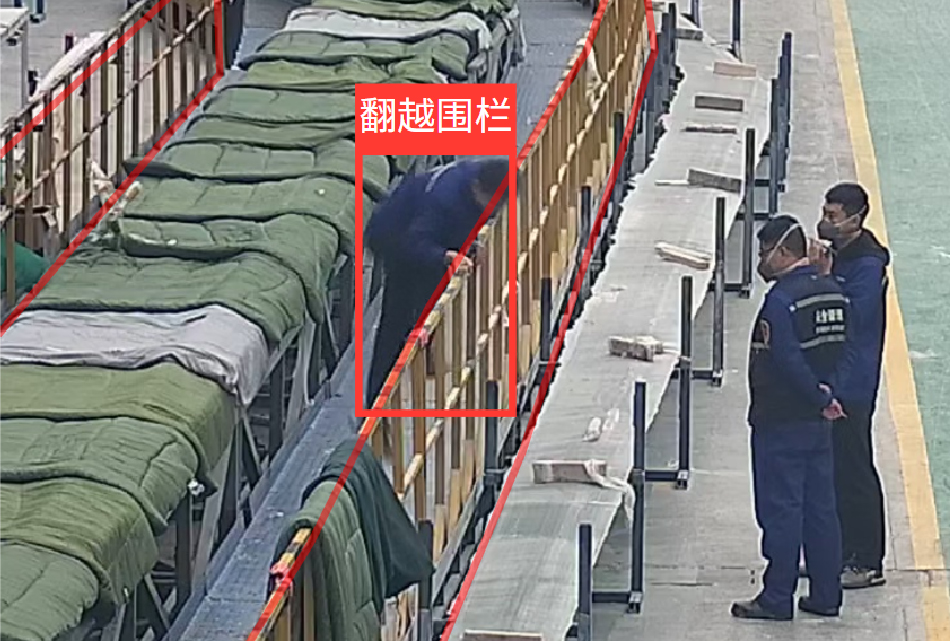 Fence Climbing Detection