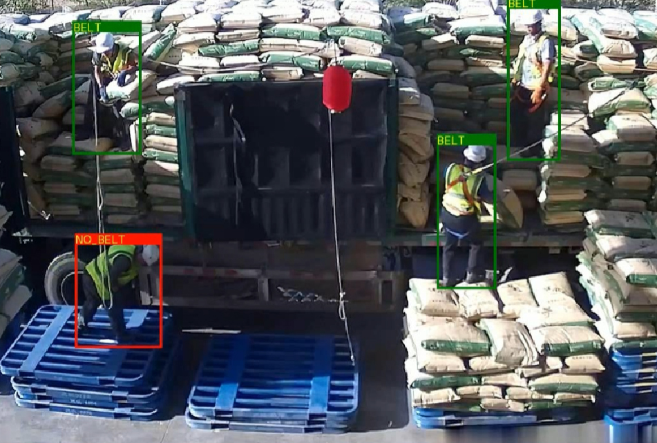 Safety Belt Detection