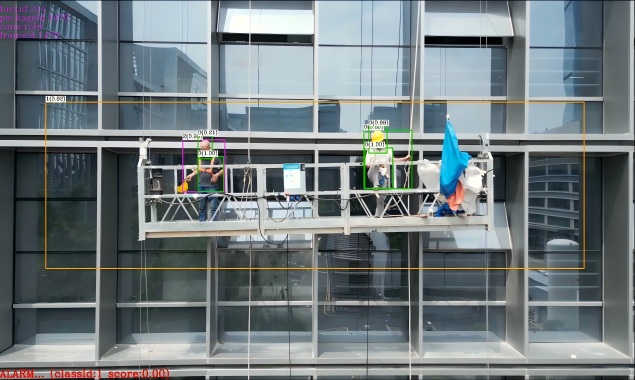 吊篮安全着装识别