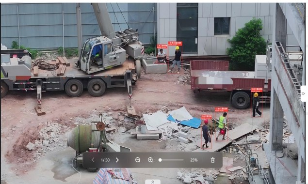 无人机安全着装识别