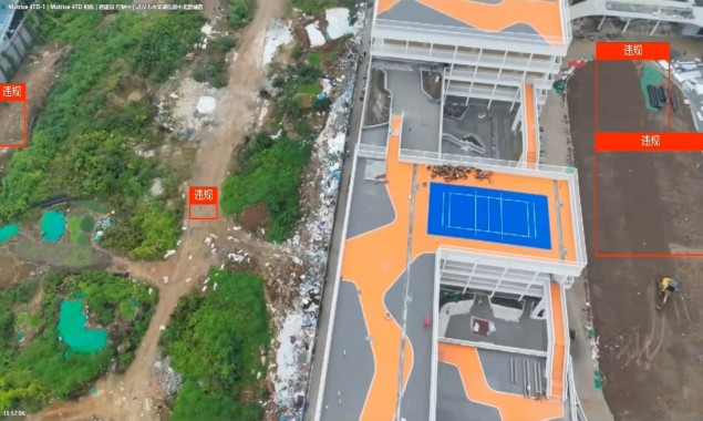 无人机黄土裸露识别